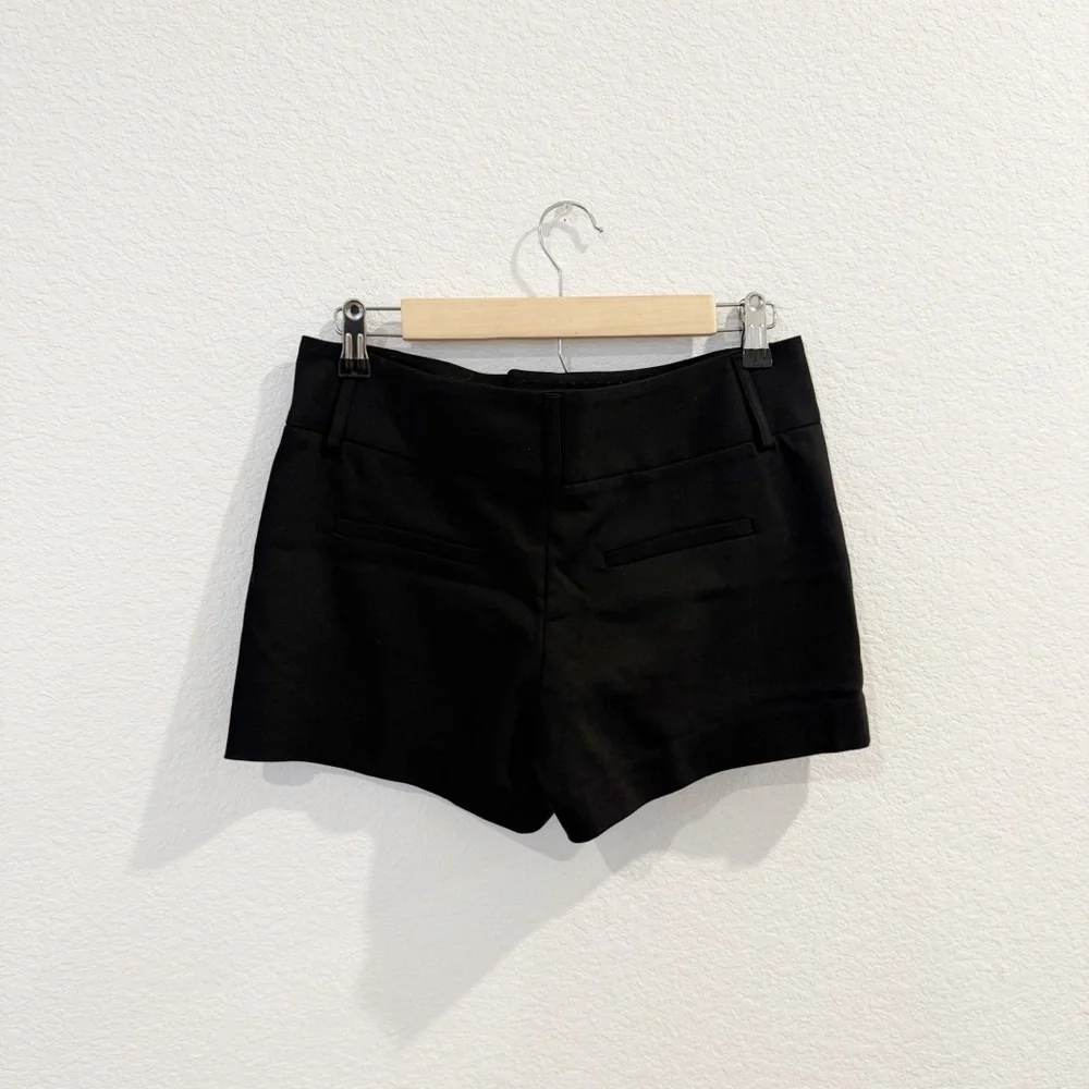 Alice + Olivia Black Women Shorts - Picture 4 of 7